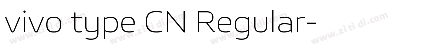vivo type CN Regular字体转换 vivo type CN Regular字体转换